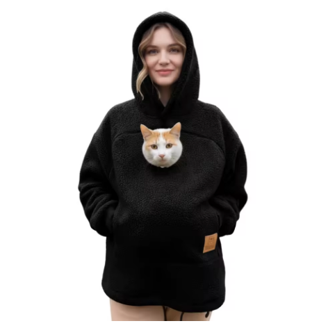 Pupillo | Bluza kangur z kieszenią na zwierzaka